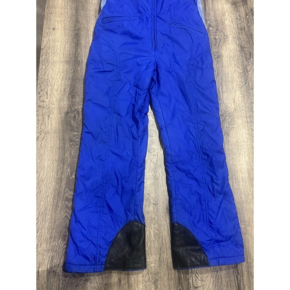 Vintage Miller Ski Bibs Overalls Snow Pants Snowboard Royal Blue Size S - Picture 5 of 11